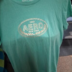 Women's Green Short Sleeve Tee